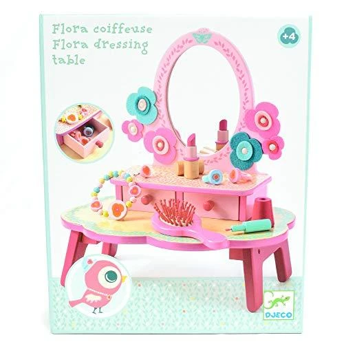 Djeco Mažosios damos staliukas su veidrodėliu - Flora ( DJ06553 )