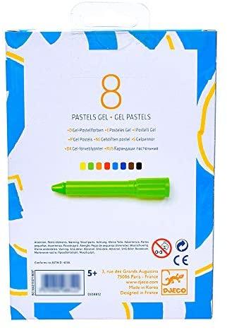 Djeco Pasteliniai pieštukai - 8 vnt. ( DJ08812 )
