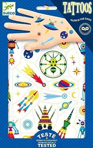 DJECO Body Art Taturuotės Keistasis kosmosas, DJ09590 ( DJ09590 )
