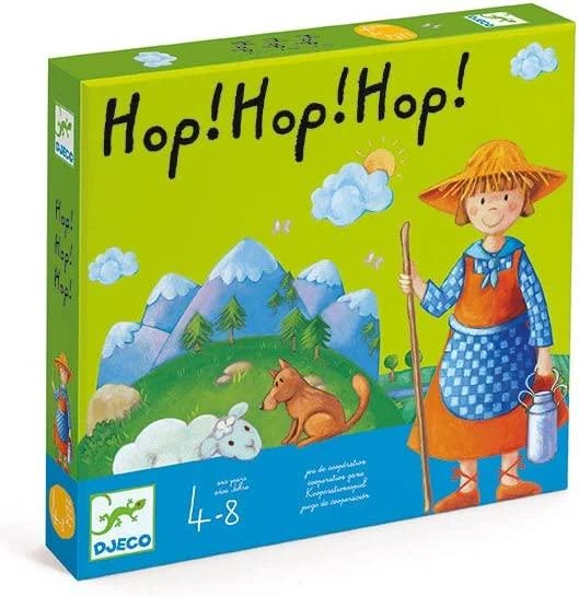 Djeco Stalo žaidimas - Hop! Hop! Hop! ( DJ08408 )