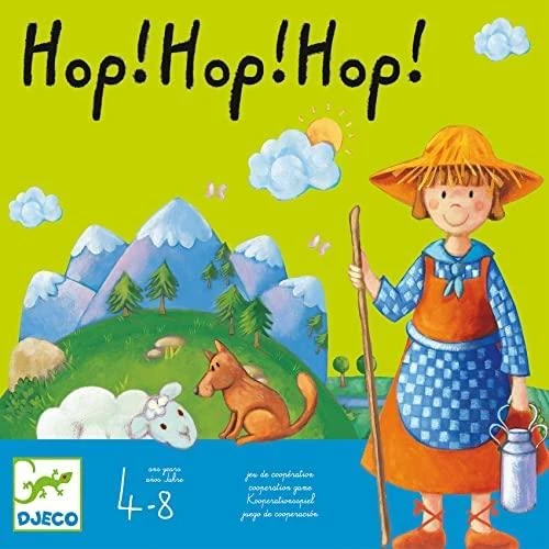 Djeco Stalo žaidimas - Hop! Hop! Hop! ( DJ08408 )