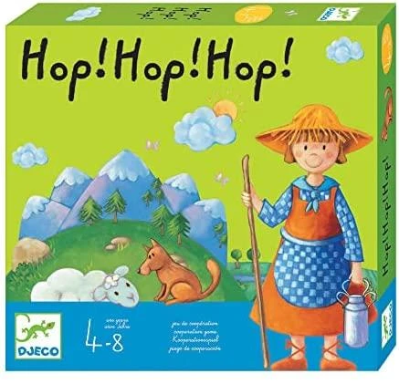 Djeco Stalo žaidimas - Hop! Hop! Hop! ( DJ08408 )