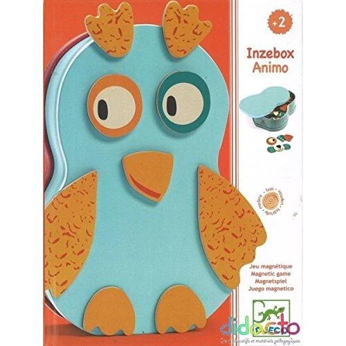 Djeco Mediniai magnetai ir metalinė dėžutė - Animo ( DJ03085 )