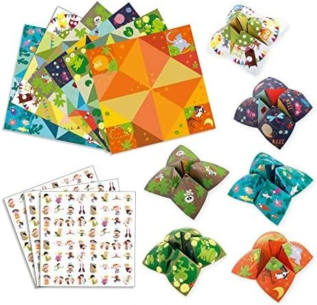 Djeco Origami rinkinys - Paukščių žaidimas (Popierinis būrėjas) ( DJ08764 )