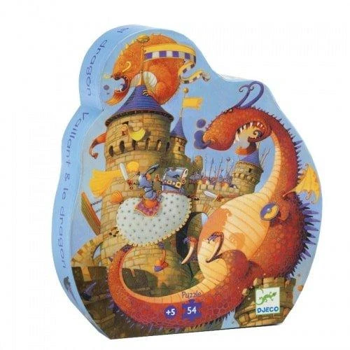 Djeco Siluetų dėlionė - Ledų sunkvežimis (16 detalių) ( DJ07264 )