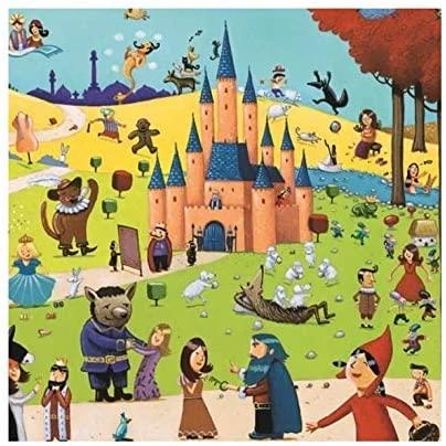 Djeco Dėlionė - Pasakos (54 detalių) ( DJ07561 )