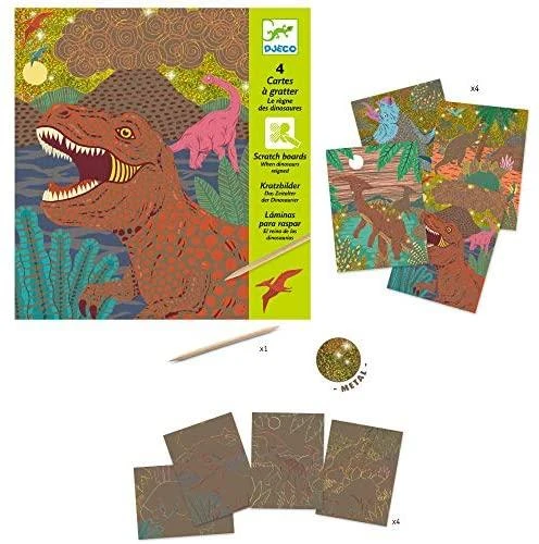 Djeco Nutrinamos kortelės - Dinozaurai ( DJ09726 )
