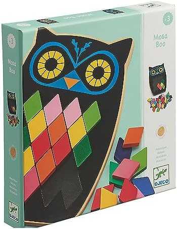 Dėlionė Djeco Medinė mozaika - Moza Boo ( DJ01693 )