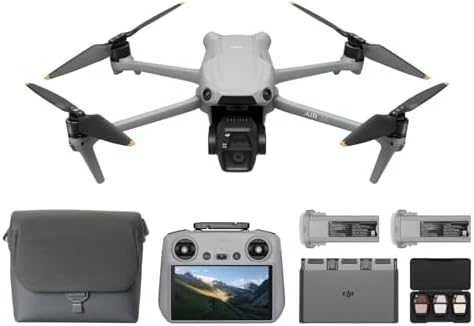 Dronas DJI Air 3S Fly More Combo (DJI RC)