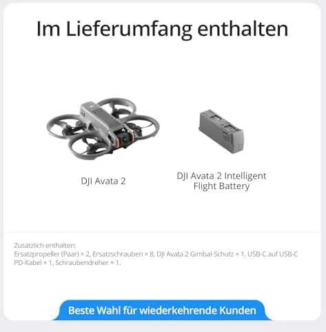 DJI Avata 2 dronas (Tik dronas)