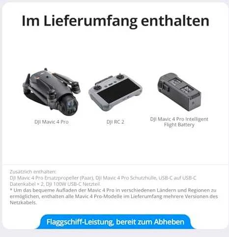 DJI Mavic 4 Pro su DJI RC 2