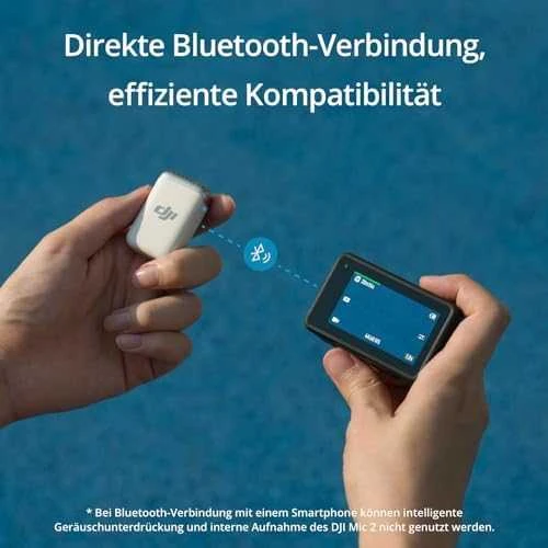 DJI Mic 2 Transmiteris, Baltas