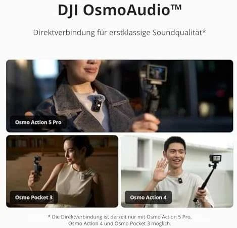 DJI Mic 2 Transmiteris, Baltas