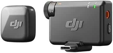 DJI Mic Mini (1 TX + 1 RX), modelis - CP.RN.00000432.01, žema