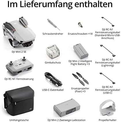 Dronas DJI Mini 2 SE Fly More Combo, modelis - ‎CP.MA.00000574.01  
