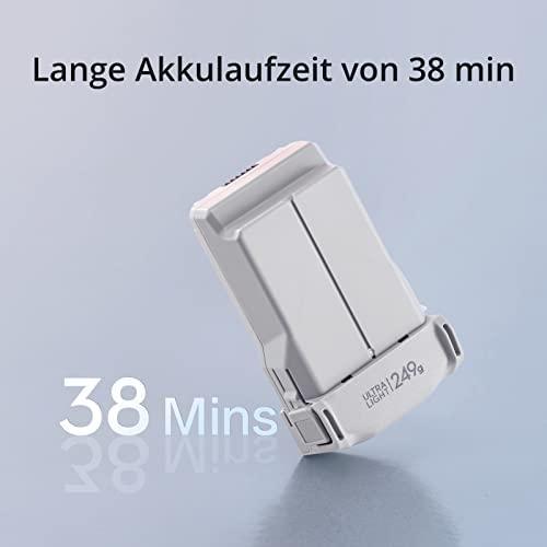 Dronas DJI Mini 3 Fly More Combo su DJI RC valdymo pultu ir papildomais aksesuarais