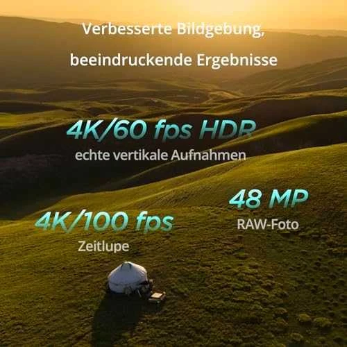 DJI Mini 4 Pro Fly More Combo (DJI RC 2) dronas