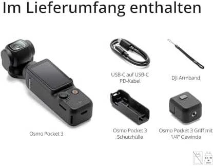 DJI Osmo Pocket 3  Standart kamera