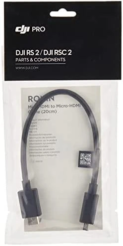 DJI R Mini-HDMI į HDMI kabelis (20 cm)
