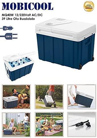 Mobicool elektrinė automobilinė šaldymo dėžė 39 l, 12 V/230 V, su ratukais MQ40W