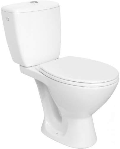 Pastatomas WC Cersanit, Kaskada su dangčiu, vertikalus pajungimas