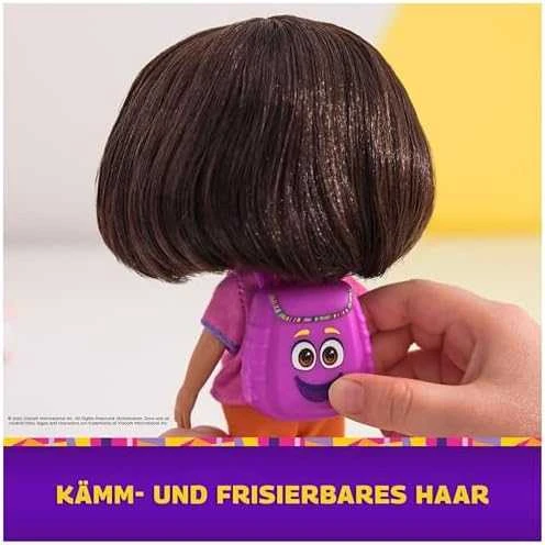 Spin Master DORA TYRINĖTOJĖ lėlė Kasdieninė paprasta Dora 15 cm
