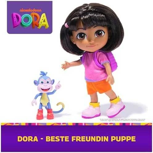 Spin Master DORA TYRINĖTOJĖ lėlė Kasdieninė paprasta Dora 15 cm