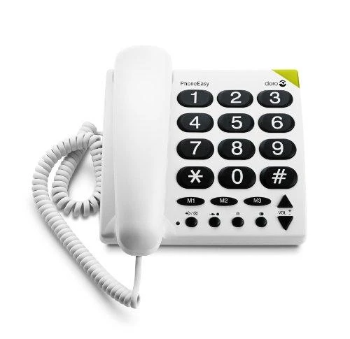 Išmanusis telefonas Doro PhoneEasy 311c Baltas