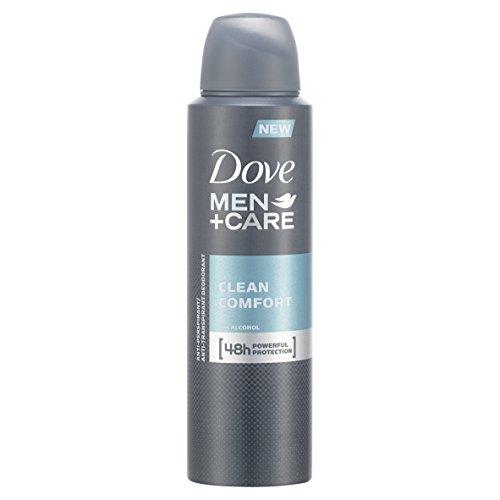 Dove Antiperspirant Purškiklis Men + Care Clean Comfort, 150 ml