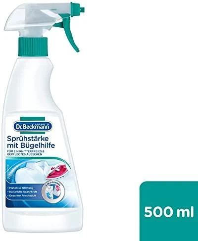 DR.BECKMANN Dr. Beckmann audinių minkštiklis Dr. Beckmann audinių minkštiklis skalbimui ir lyginimui su purškikliu 500 ml