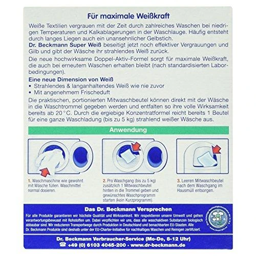 DR.BECKMANN Dr_Beckmann Balinimo priemonė Dr. Beckmann, 2 x 40 g