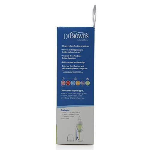 DR. BROWN'S buteliukas OPTIONS+ siauru kakleliu 120ml, SB41005-P4