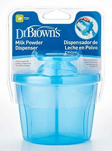 DR. BROWN'S Dr.Brown's mėlynasis pieno miltelių dozatorius