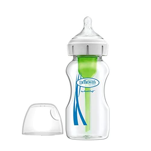 Dr. Browns Crystal Wide Mouth Bottle buteliukas kūdikiams 270 ml