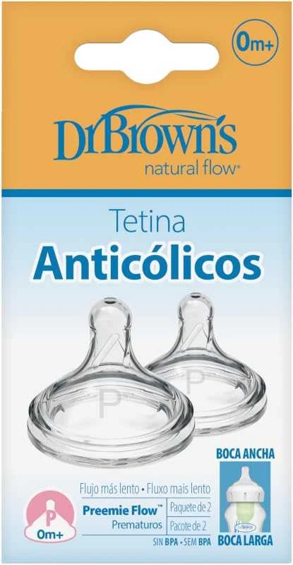 DR.BROWN´S Dr.Brown's Preemie Flow čiulptukas 2 vnt