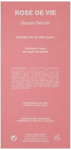 Dr Sebagh Rose De Vie Soothing Night Serum veido serumas, 30 ml