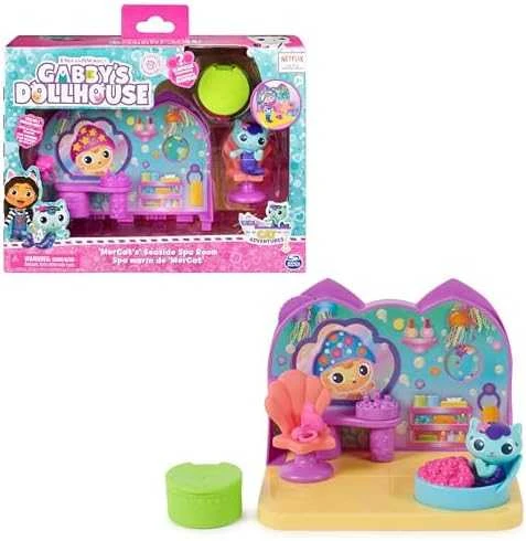 Spin Master Koci Domek Gabi Pokój do domku komplektas Spa figurka Syrenkotka + priedai
