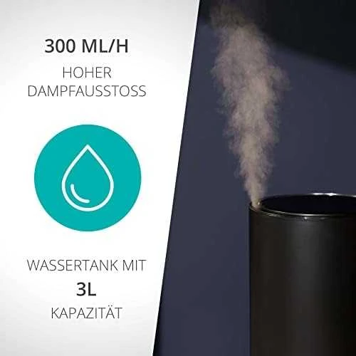 Oro drėkintuvas Duux Beam Mini 2, juodas