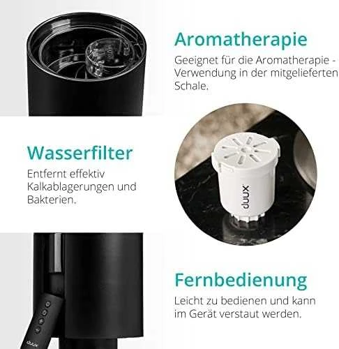 Oro drėkintuvas Duux Beam Mini 2, juodas
