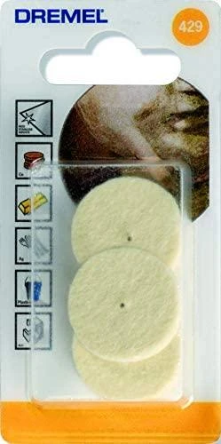 Dremel Bosch 429 Veltinis D=26,0 mm, 3 vnt.
