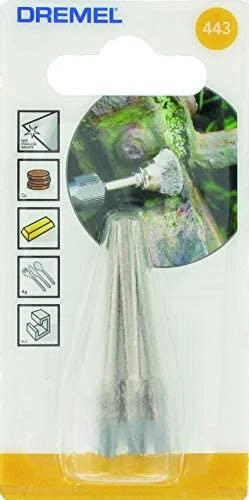 Dremel Bosch 443 Vielinis šepetys D=3,2 mm, 3 vnt.