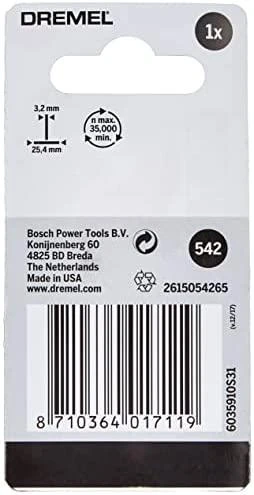 Dremel Bosch 542 Pjovimo diskas D=25,4 mm, 1 vnt.