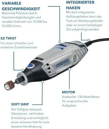 Dremel daugiafunkcinis įrankis 3000-1/25 EZ su 25 priedais
