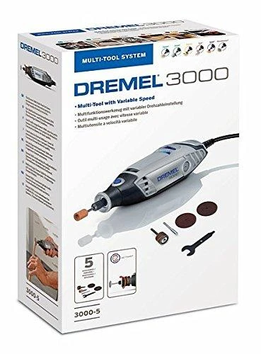 Dremel 3000-5 serijos rotacinis įrankis + 5 priedai