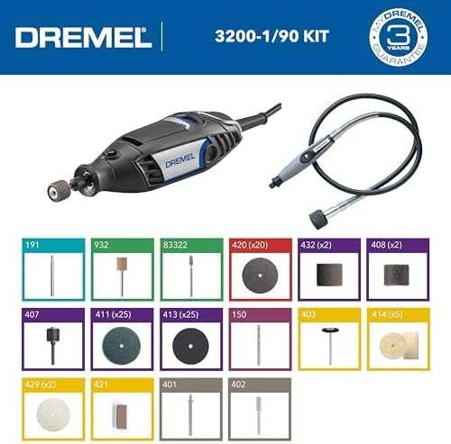 Dremel 3200-1/90 su 90 priedų