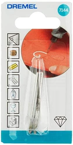 DREMEL Deimantinis taškinis antgalis D=2,4, 2 vnt.