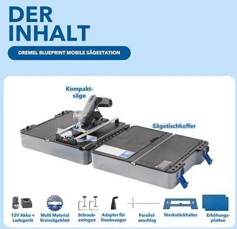 Bosch DREMEL CS12V-S1C Mob. pjovimo stotis