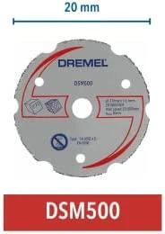 Dremel Bosch 77 mm daugiafunkcis karbidinis pjovimo diskas