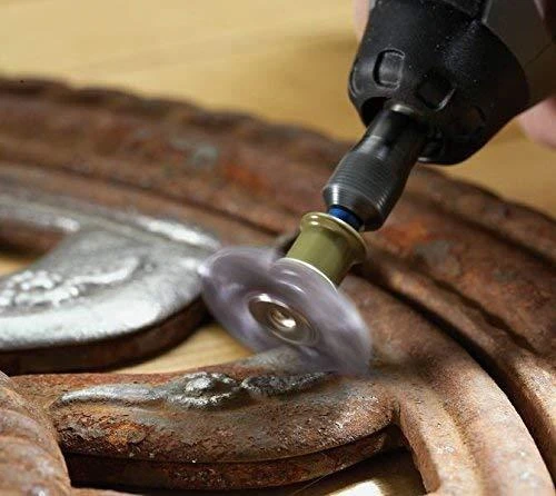 Dremel EZ SpeedClic šlifavimo procese