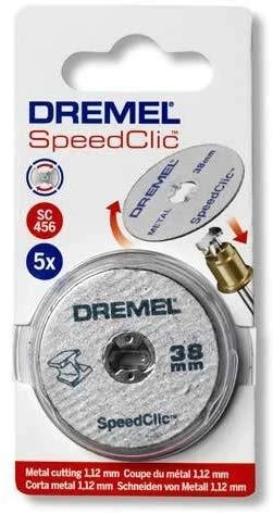 DREMEL Armuotas diskas D38mm, 5 vnt.